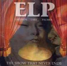 EMERSON LAKE & PALMER 2 CD SHOW THAT NEVER IMP MINT ELP